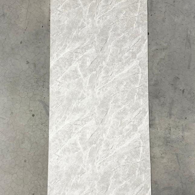 PVC wandpaneel hoogglans marmerlook grijs – 2600 x 1220 x 3 mm
