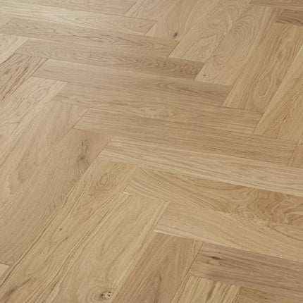 Visgraat | NATUREL | Meerlagen Eiken parket | 15mm | 600 x 125 | 3mm toplaag