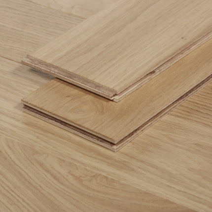 Visgraat | NATUREL | Meerlagen Eiken parket | 15mm | 600 x 125 | 3mm toplaag