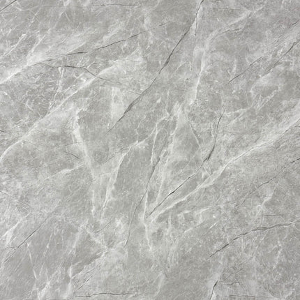 PVC wandpaneel hoogglans marmerlook grijs – 2600 x 1220 x 3 mm