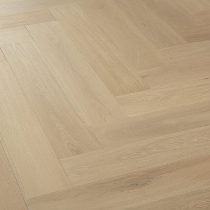 Visgraat | SANDOAK | Meerlagen Eiken parket | 15mm | 600 x 125 | 3mm toplaag