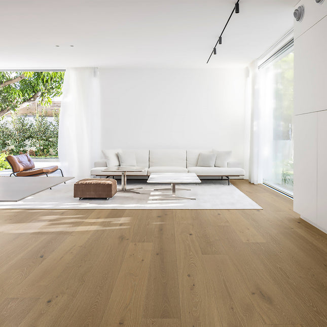 Sélectionnez | CHALET | Parquet multicouche en chêne | 15mm | 190x1900 | Couche supérieure de 3 mm