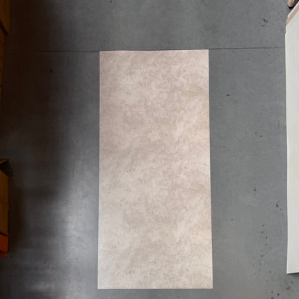 PVC wandpaneel matt betonlook taupe beige – 2600 x 1220 x 3 mm