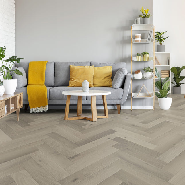 Chevrons | HARPER | Parquet multicouche en chêne | 15mm | 600x125 | Couche supérieure de 3 mm