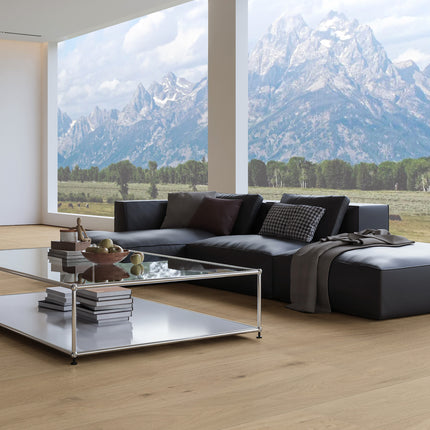 Sélectionnez | CHÊNE PÂLE | Parquet multicouche en chêne | 15mm | 190x1900 | Couche supérieure de 3 mm