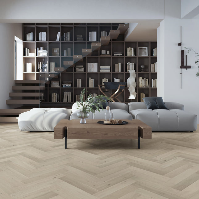 Visgraat | PYRAMID | Meerlagen Eiken parket | 15mm | 600 x 125 | 3mm toplaag