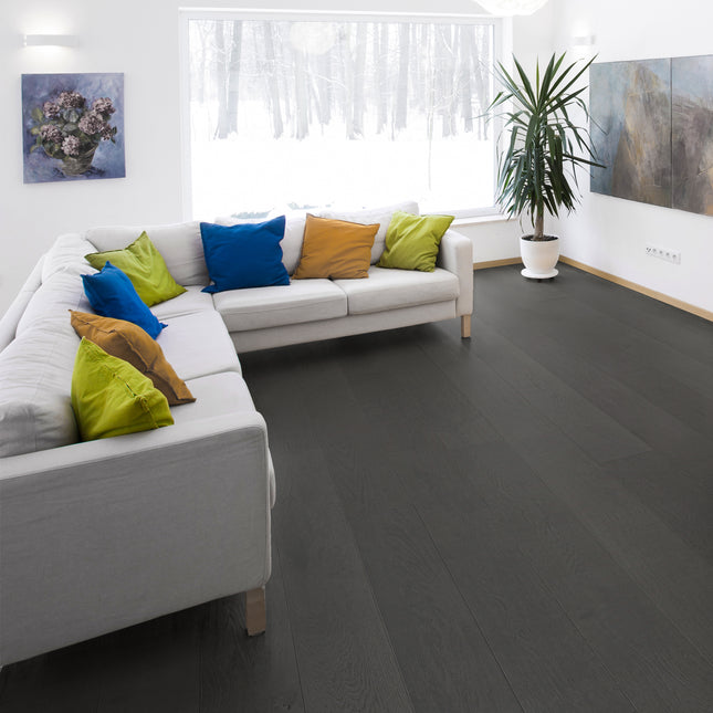 Sélectionnez | SATURNE | Parquet multicouche en chêne | 15mm | 190x1900 | Couche supérieure de 3 mm