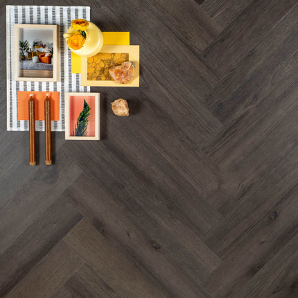Click Vinyl Visgraat | Opal | Houtlook | 5.5 mm | 720 x 120 mm | 0,55 mm toplaag